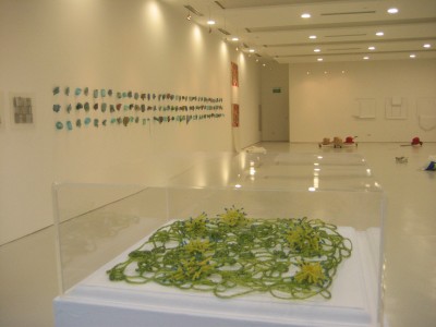 transit The Art Gallery NIE-NTU University Singapore - molecular bloom - installation view