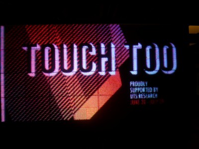 Touch Too Tower Foyer UTS Sydney, Curator - Professor Anne Cranny-Francis